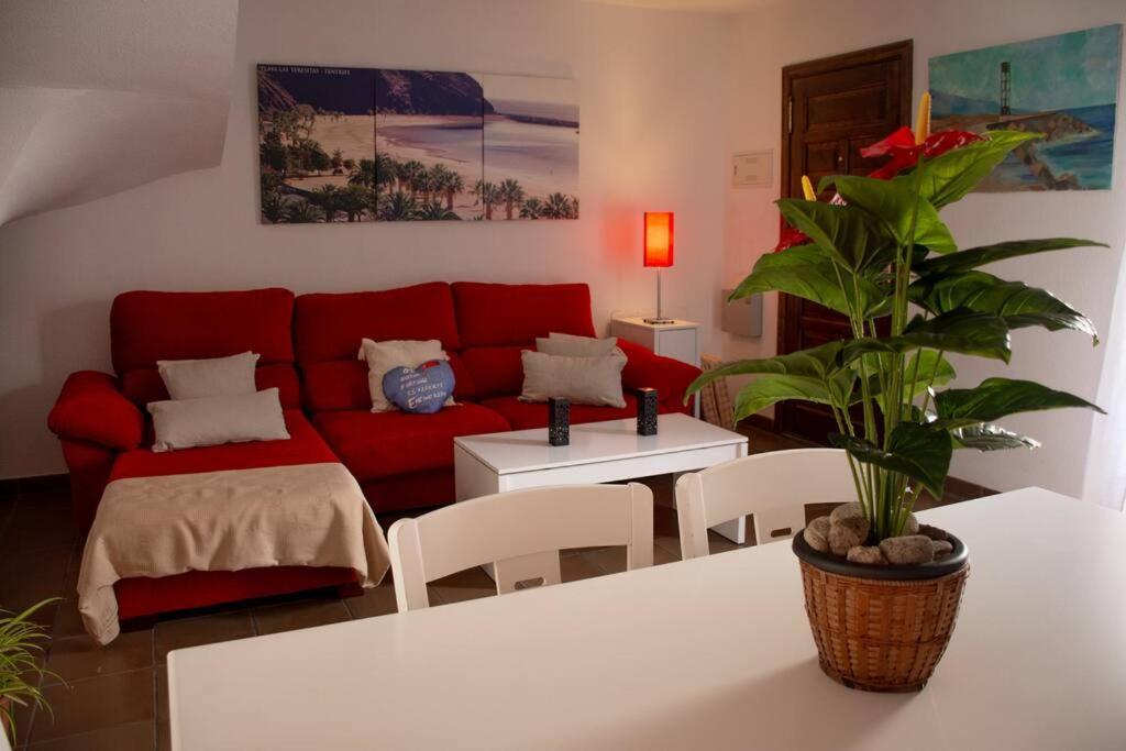 Duplex In Quiet Zone, Next To Sea, Fast Wifi Apartment El Médano Exterior foto